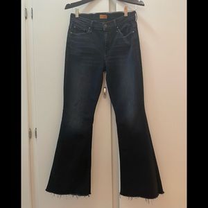 Mother Weekender Fray Anthropologie 28” Dark Blue